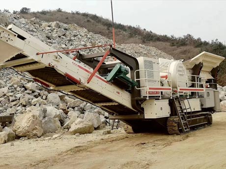 移動(dòng)式石頭破碎機(jī) 移動(dòng)式石頭破碎機(jī)