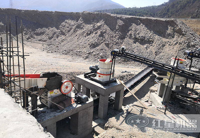 1060破碎機(jī)配置的砂石破碎生產(chǎn)線 1060破碎機(jī)配置的砂石破碎生產(chǎn)線