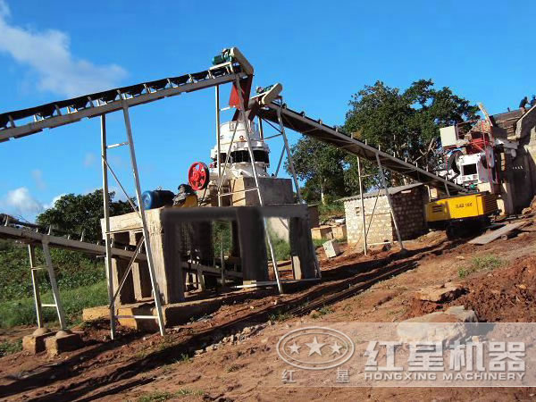 圓錐破碎機加工石灰石 圓錐破碎機加工石灰石