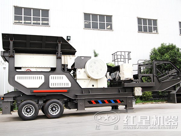 移動中型石頭破碎機 移動中型石頭破碎機