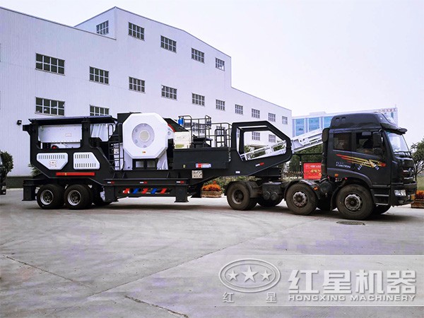 300t/h車載移動破碎機(jī)_破石機(jī) 300t/h車載移動破碎機(jī)_破石機(jī)