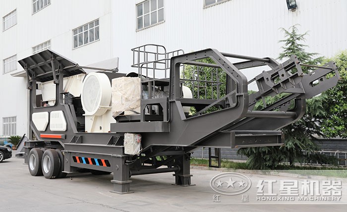移動碎石機(jī):配顎破 移動碎石機(jī):配顎破