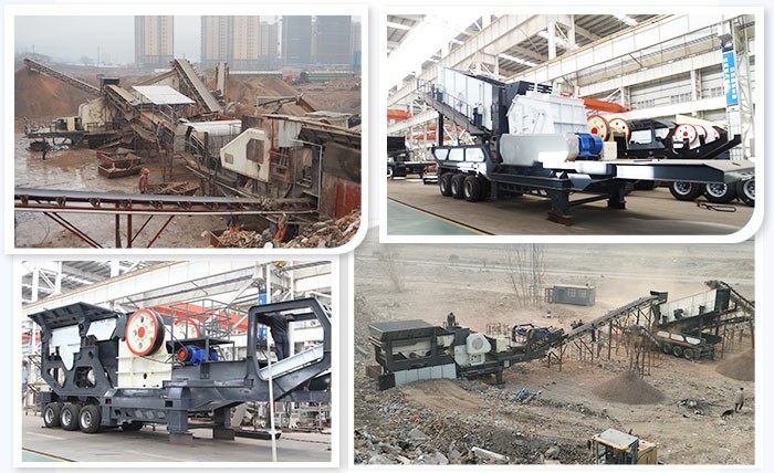 可移動(dòng)式建筑垃圾破碎機(jī)現(xiàn)場 可移動(dòng)式建筑垃圾破碎機(jī)現(xiàn)場