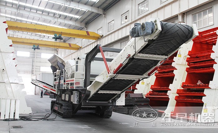 履帶式移動石頭破碎機 履帶式移動石頭破碎機