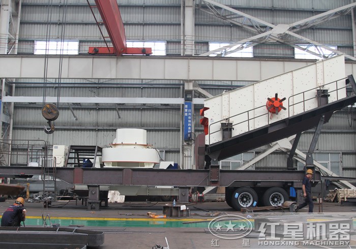 紅星打沙機(jī)安裝現(xiàn)場(chǎng) 紅星打沙機(jī)安裝現(xiàn)場(chǎng)